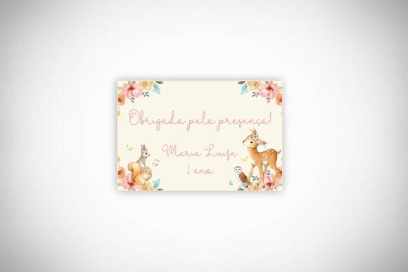 Tag Personalizada Bosque