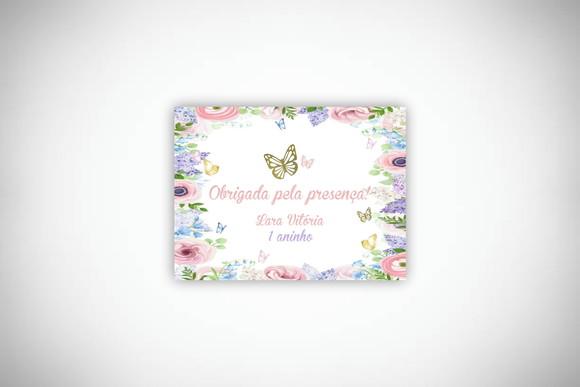 Tag Personalizada Jardim das Borboletas
