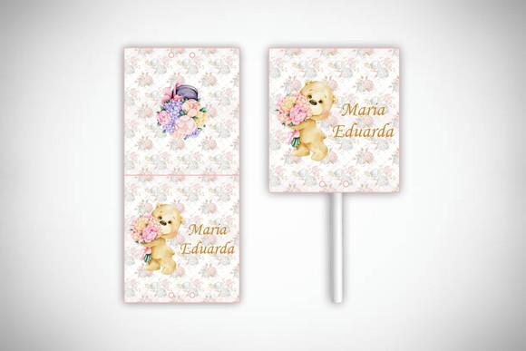 Capa Personalizada para Pirulito Ursinha