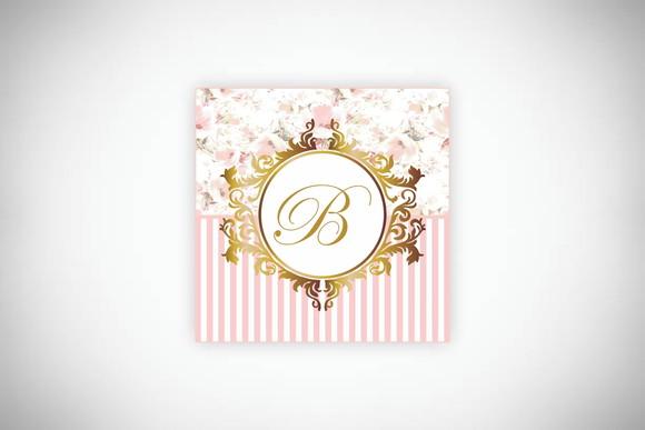 Tag Personalizada Inicial do Nome