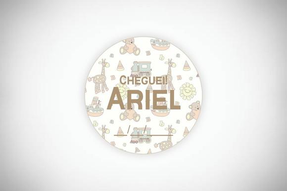 Tag Personalizada Maternidade Cheguei Brinquedos