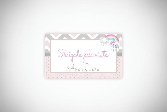 Tag Personalizada Maternidade Chuva de Amor