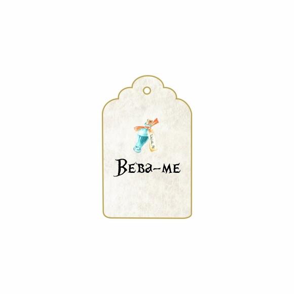 Tag Personalizada Beba-me Alice no País das Maravilhas