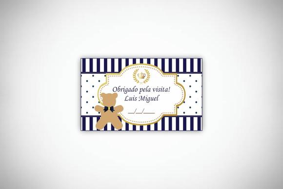 Tag Personalizada Maternidade Ursinho