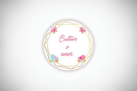 Tag Personalizada Suculenta