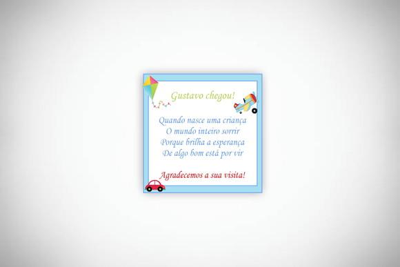 Tag Personalizada Maternidade Brinquedos