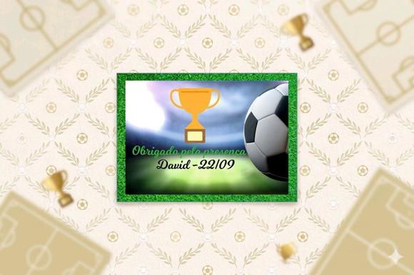Tag Personalizada Futebol