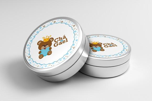 Rótulo Personalizado Latinha Urso Príncipe