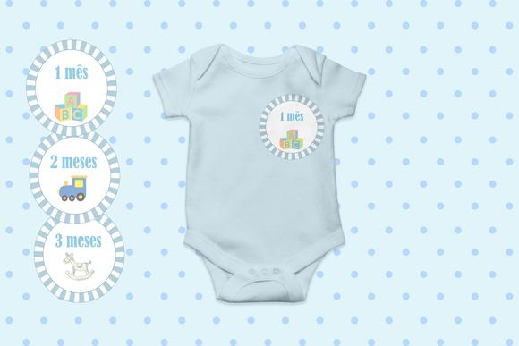 Adesivo Mesversário Brinquedos Personalizado | Artesanou
