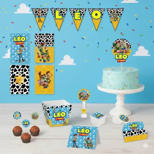 Kit Festa Personalizada Completa Toy Story - Tam G