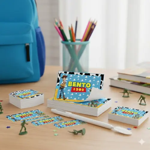70 Etiquetas Escolares Personalizadas Toy Story
