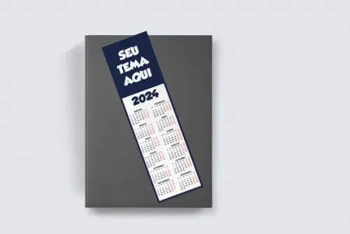 Marcador Página Personalizado Calendário
