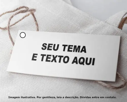 Tag Lembrancinha Personalizada - Qualquer Tema