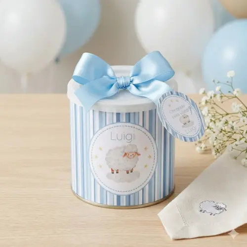 Tubolata Personalizada Ovelhinha - Lembrancinha 8x8