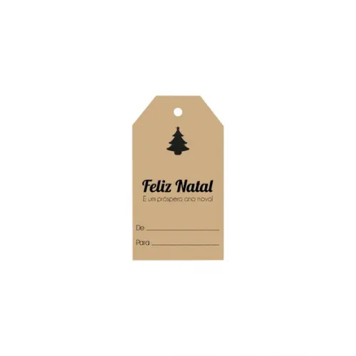 Tag Personalizada Natal de para