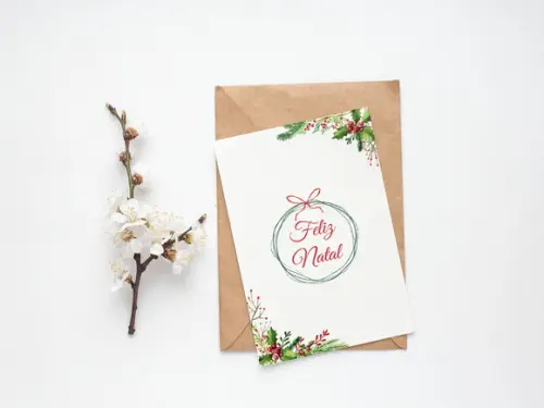 Cartão Digital Personalizado Natal