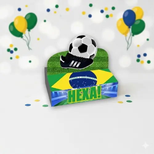 Porta Bis Duplo Personalizado Futebol