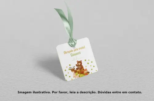 Tag Personalizada Bosque Menino