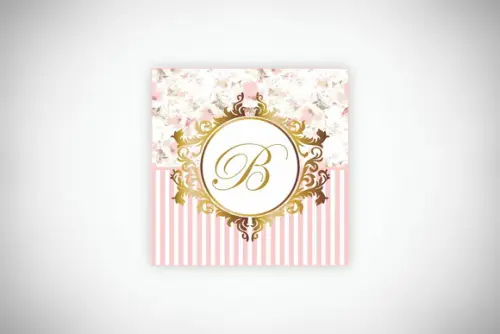 Tag Personalizada Inicial do Nome