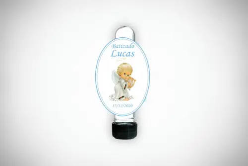 Adesivo Personalizado Tubete Batizado Menino