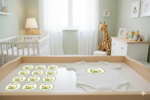 Kit Adesivo Mesversário Personalizado Fazendinha com Nome