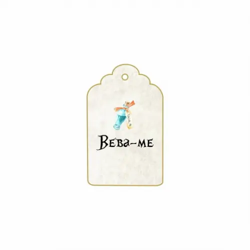 Tag Personalizada Beba-me Alice no País das Maravilhas