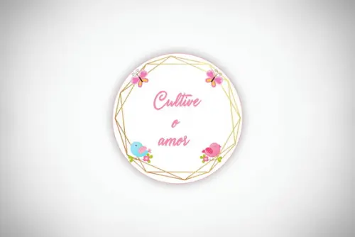 Tag Personalizada Suculenta