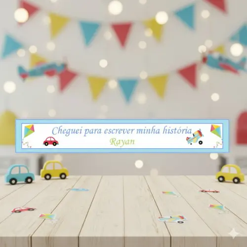 Adesivo Personalizado Lápis Maternidade Brinquedo