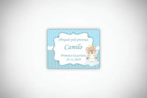 Tag Personalizada Primeira Eucaristia