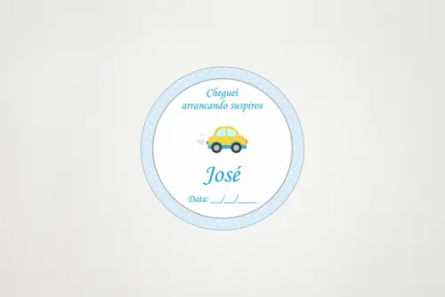 Tag Personalizada Suspiro Maternidade