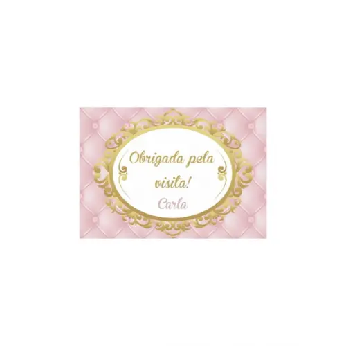 Tag Lembrancinha Maternidade Personalizada