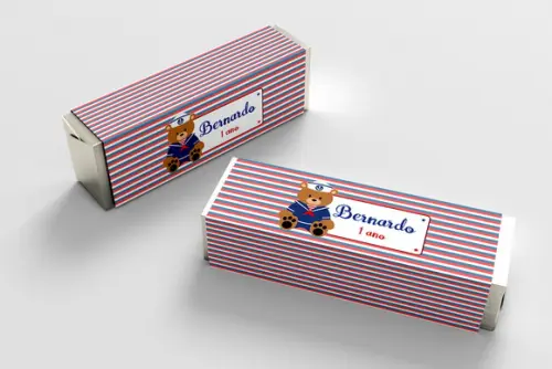 Rótulo Personalizado para Chocolate - Qualquer Tema