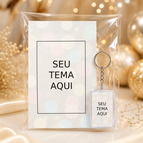 Chaveiro Personalizado - Qualquer Tema Lembrancinha Eventos