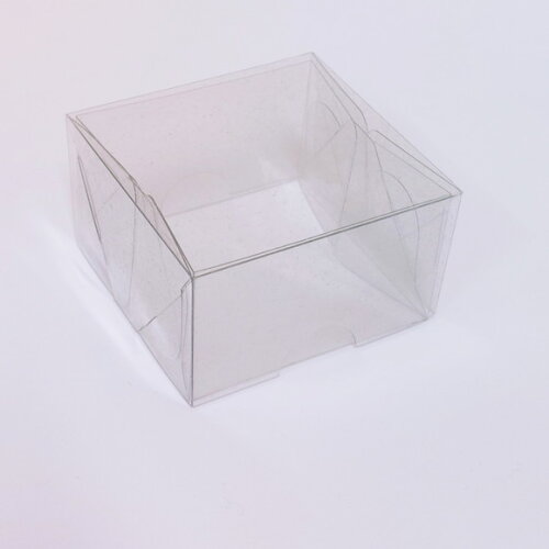 Caixa Acetato para Lembrancinhas 6x6x3,7 - Pacote com 20 Uni