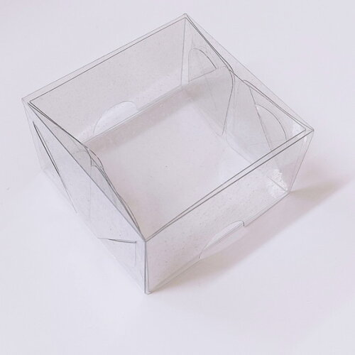 Caixa Acetato para Lembrancinhas 6x6x3,7 - Pacote com 20 Uni