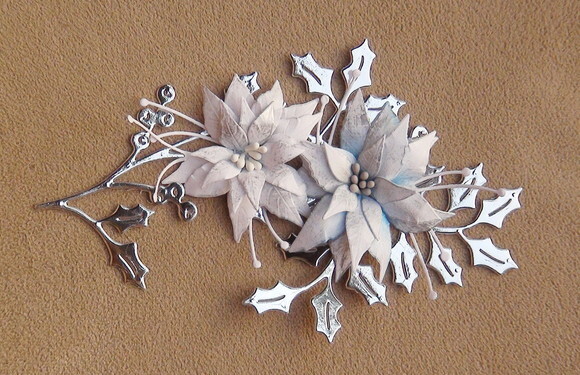 Arranjo em Flor para Scrapbooking - 02 un