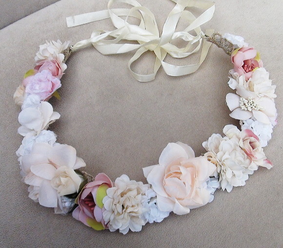 Arranjo Floral para Cabelos.