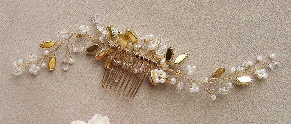 Arranjo para Cabelo de Noivas