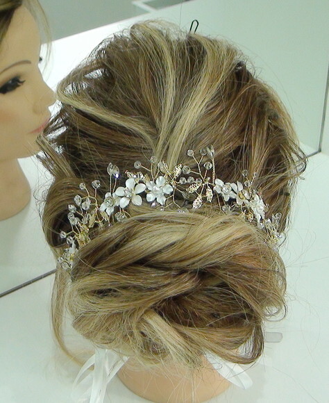 Arranjo para Cabelo de Noivas