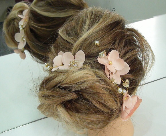 Arranjo para Cabelo de Noivas