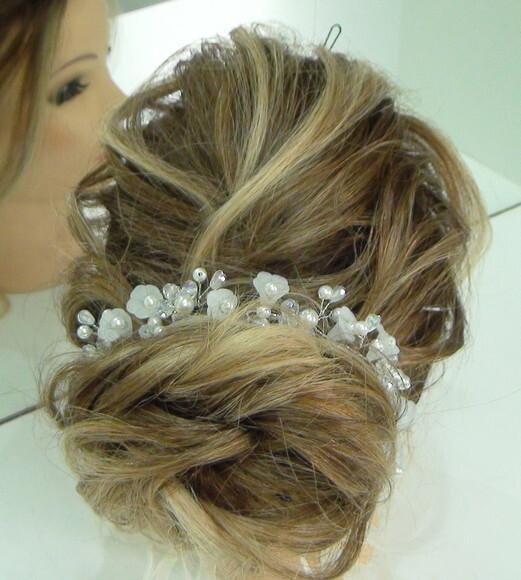 Arranjo para Cabelo de Noivas