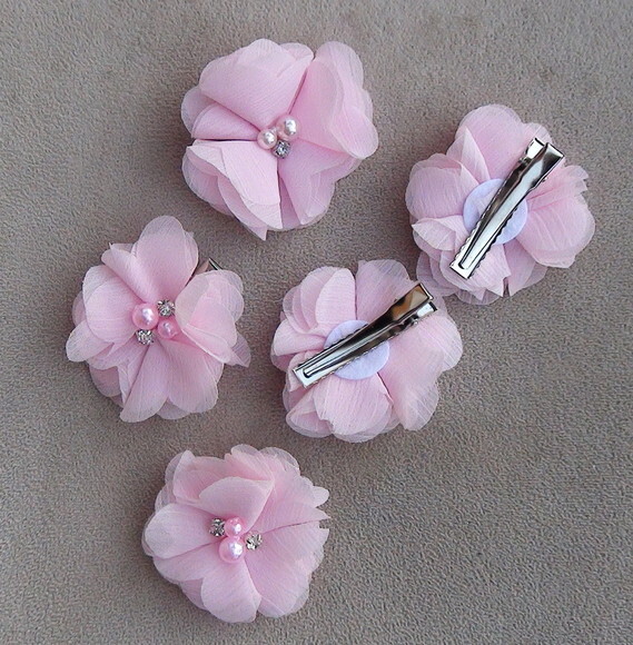 Arranjo para Cabelo de Noivas - 1 Unidade - Rosa