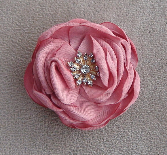 Arranjo para Cabelo de Noivas - 1 Unidade - Rosa Antigo