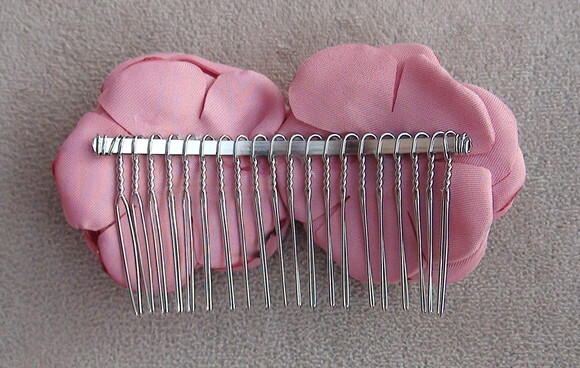 Arranjo para Cabelo de Noivas - 1 Unidade - Rosa Antigo