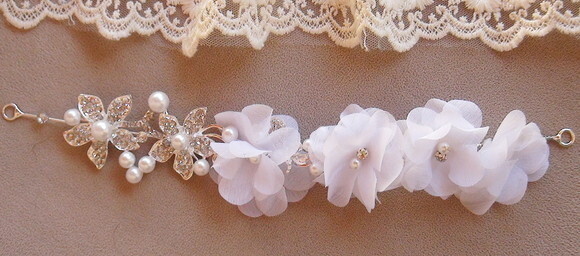 Arranjo para Cabelo de Noivas - 1 Unidade - Tiara
