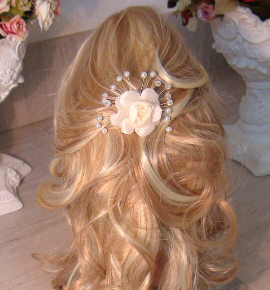 Arranjo para Cabelo de Noivas - 1 Unidade. - Pente