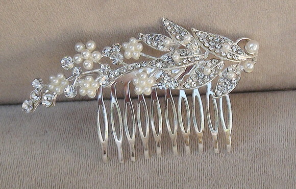 Arranjo para Cabelo Noivas - 1 Unidade.