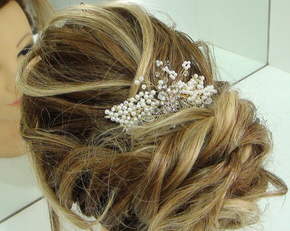 Arranjo para Cabelo Noivas - 1 Unidade.