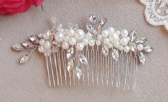 Arranjo para Cabelo Noivas - 1 Unidade.