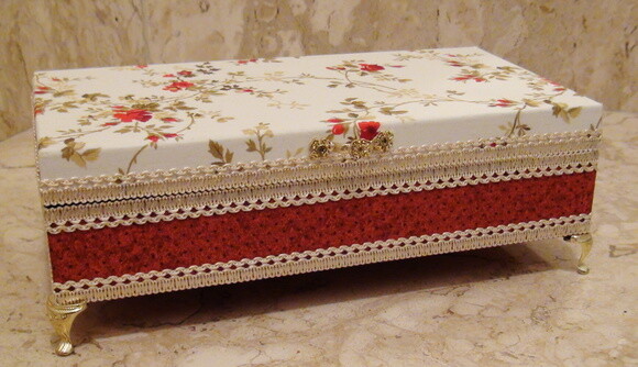 Caixa Biju Floral